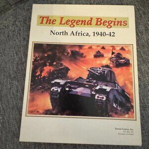 The Legend Begins: North Africa, 1940-42 (open, unpunched) Terran Games